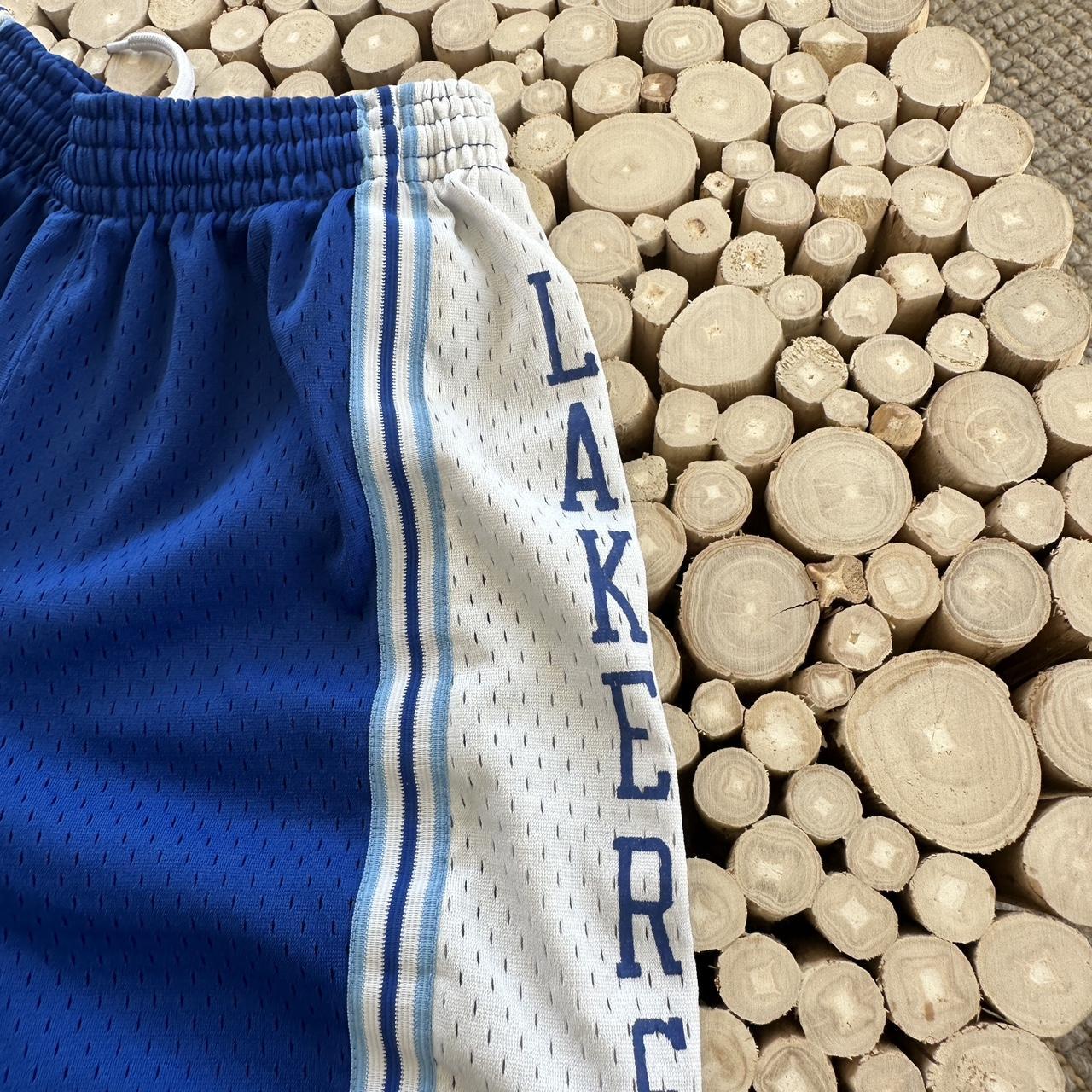 Gray, NBA Los Angeles Lakers Shorts (NBA Brand) - - Depop