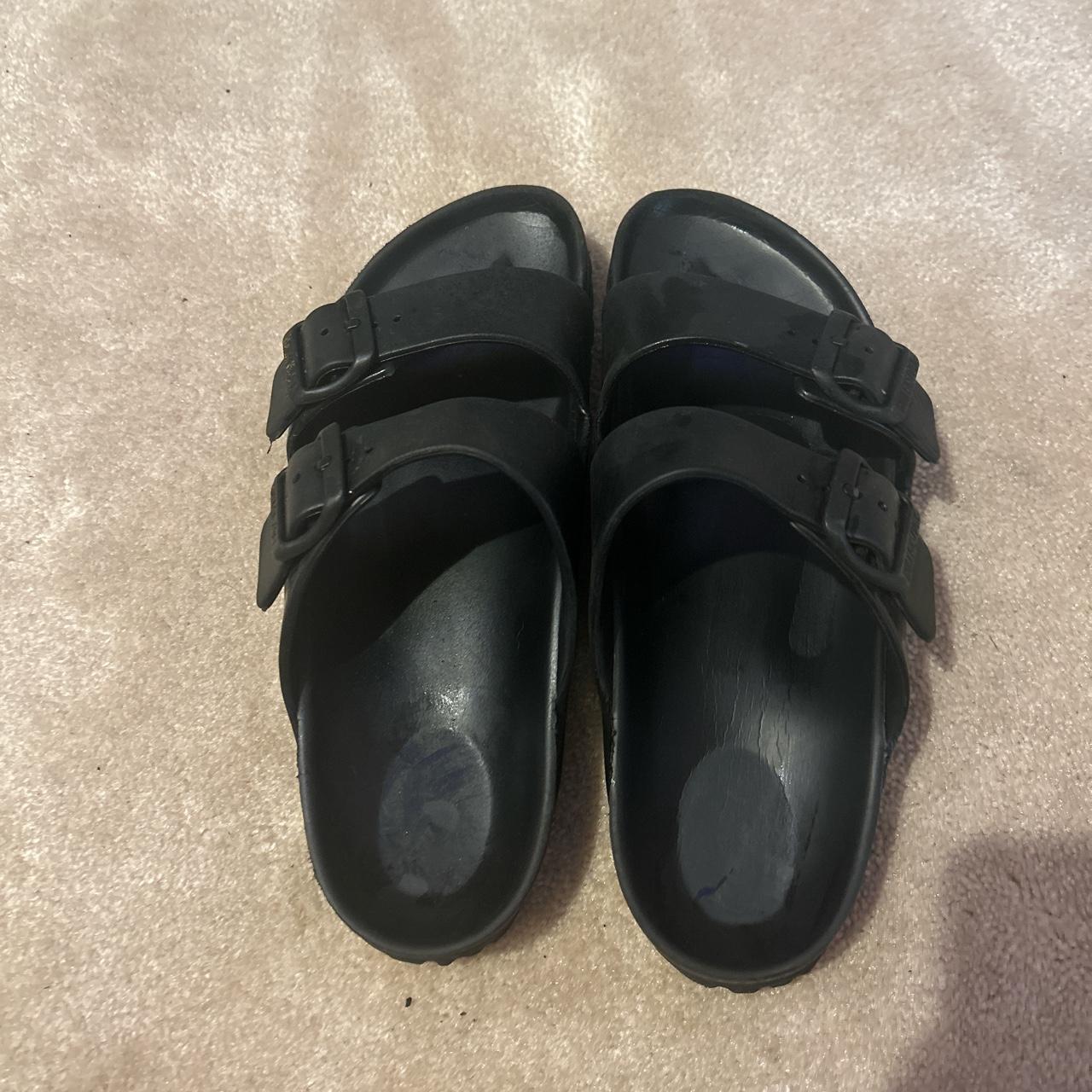 Birkenstocks all black worn a couple of time still a... - Depop