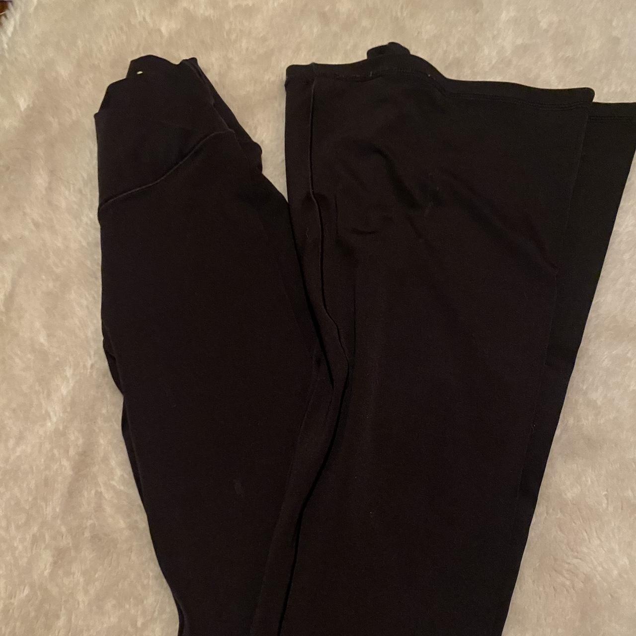 Aerie Women's Black Leggings | Depop