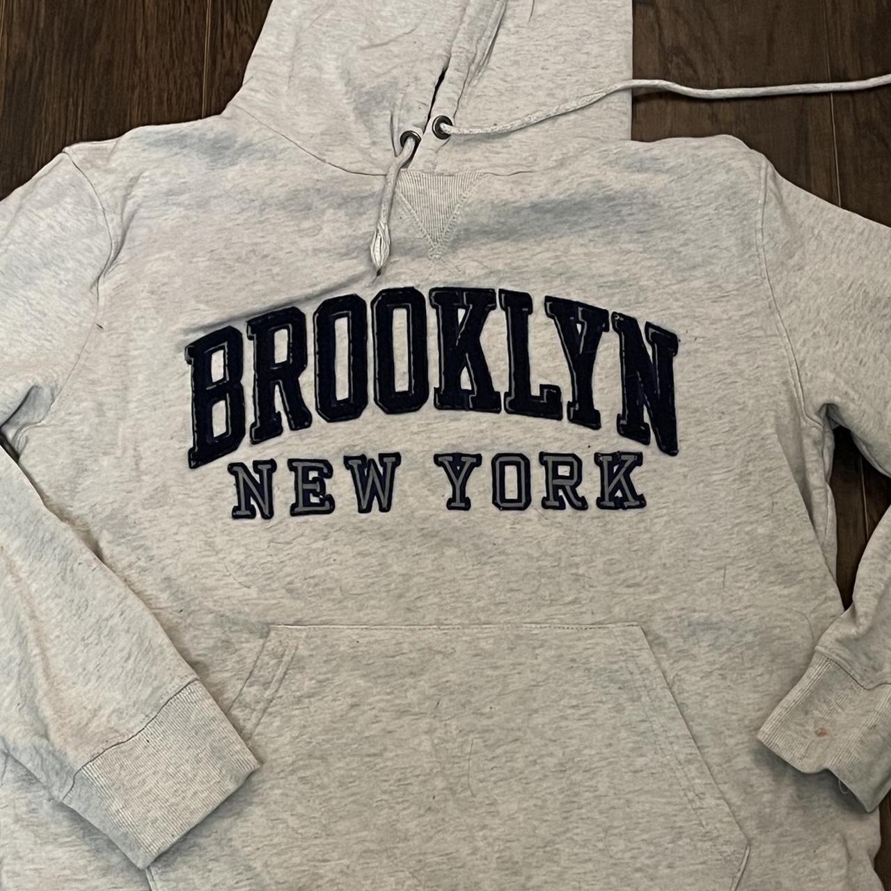 Brooklyn Est 1631 Hooded Sweatshirt - Grey