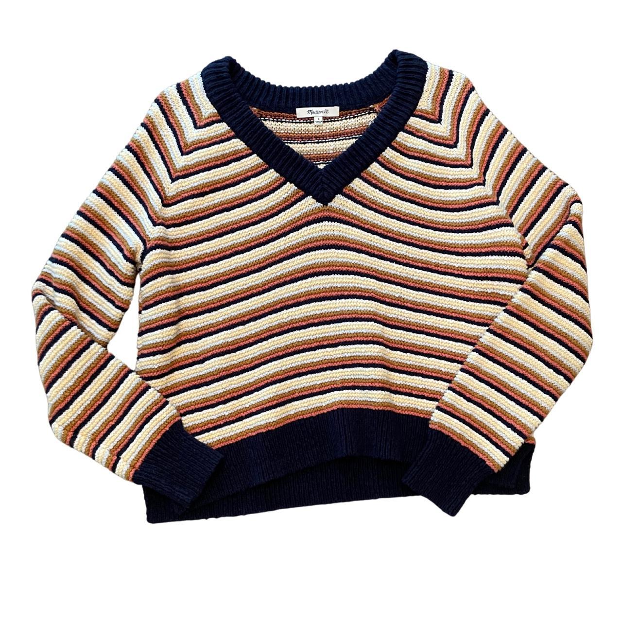 Knitted Sweater Madewell Arden Sweater Madewell Arden V-Neck Crop