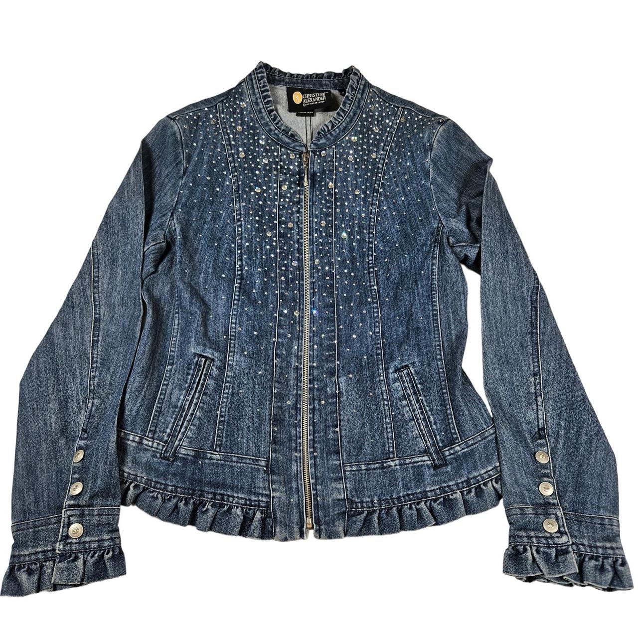 Christine alexander 2024 denim jacket