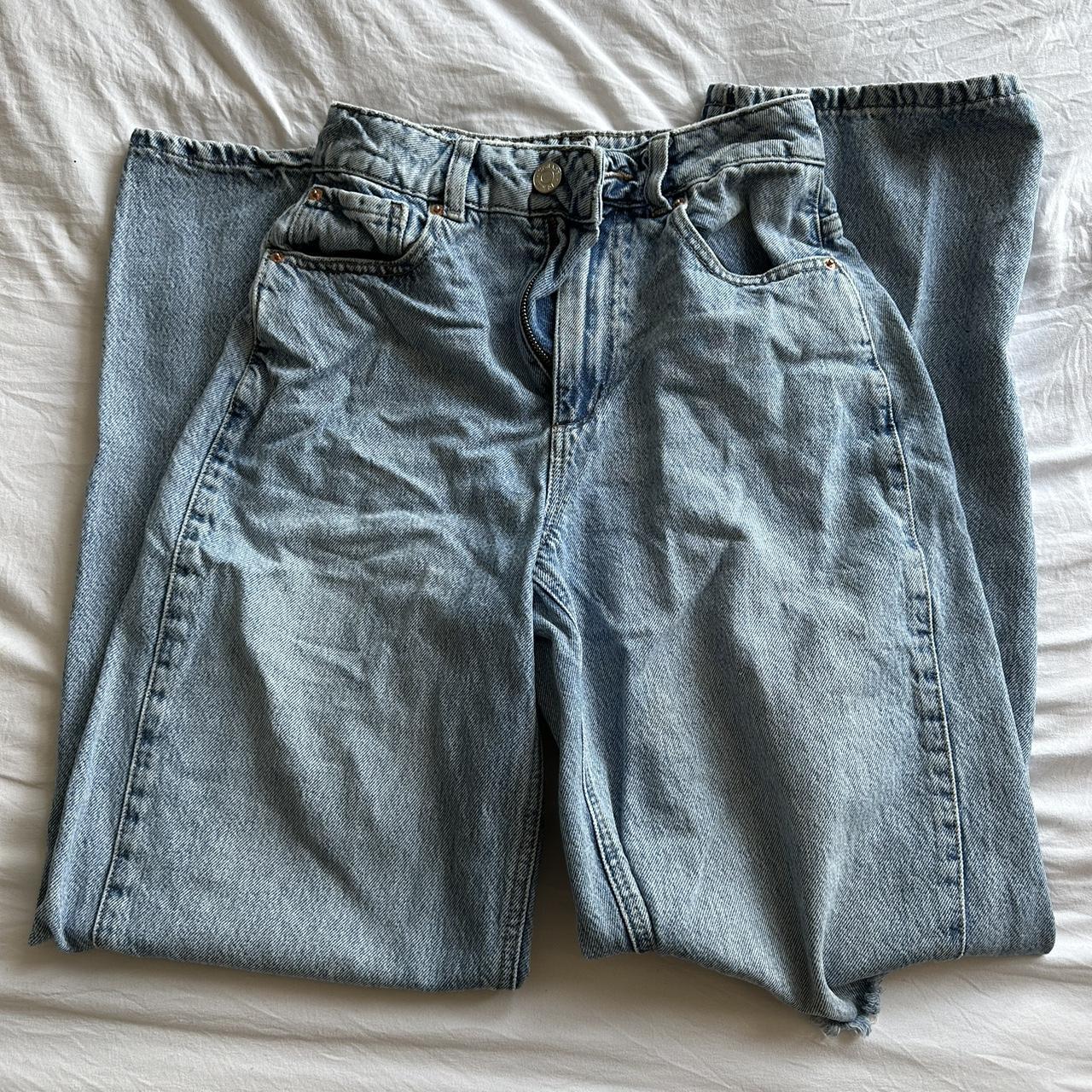 Perfect baggy GARAGE straight jeans, worn with extra... - Depop