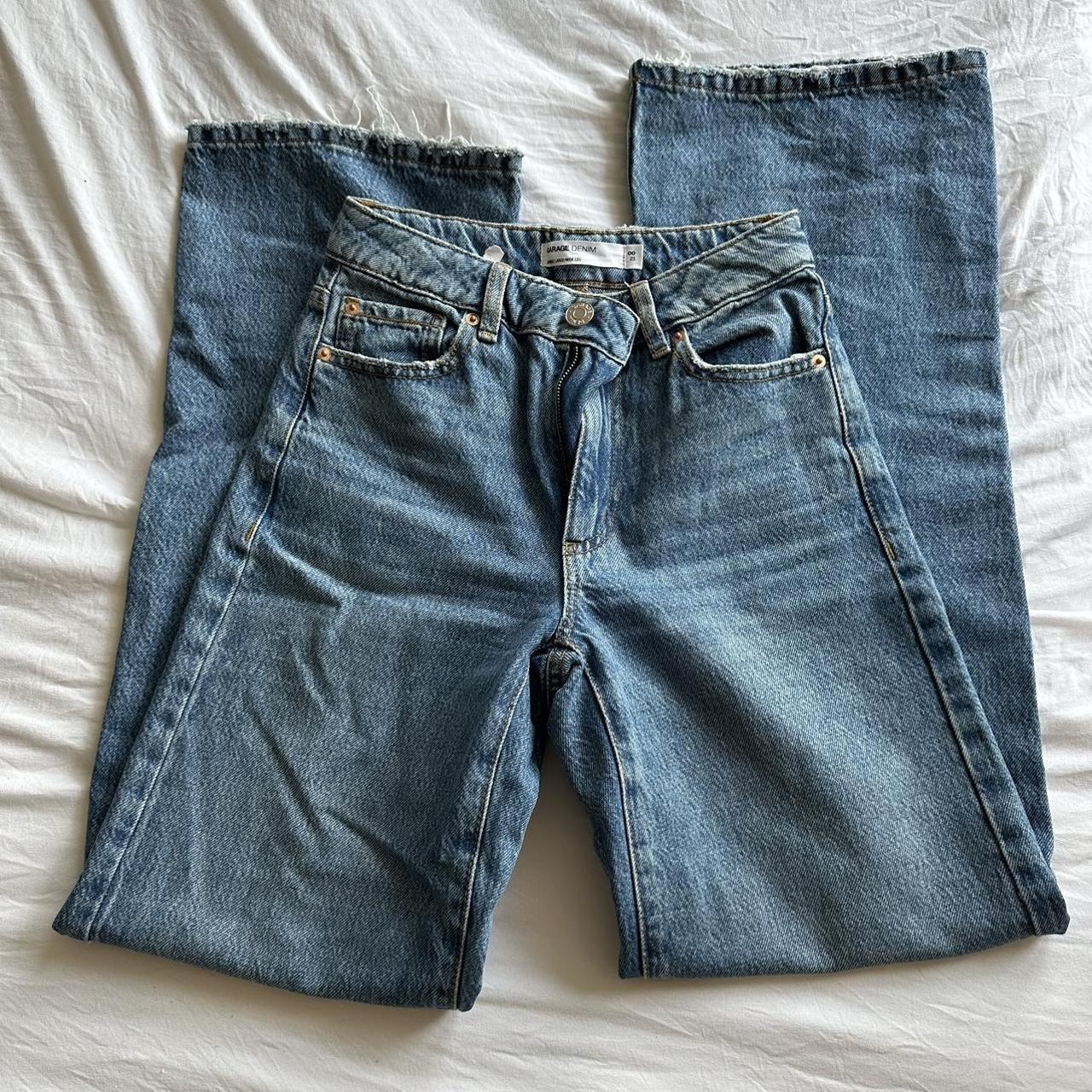 Perfect baggy wide leg street jeans from GARAGE, no... Depop