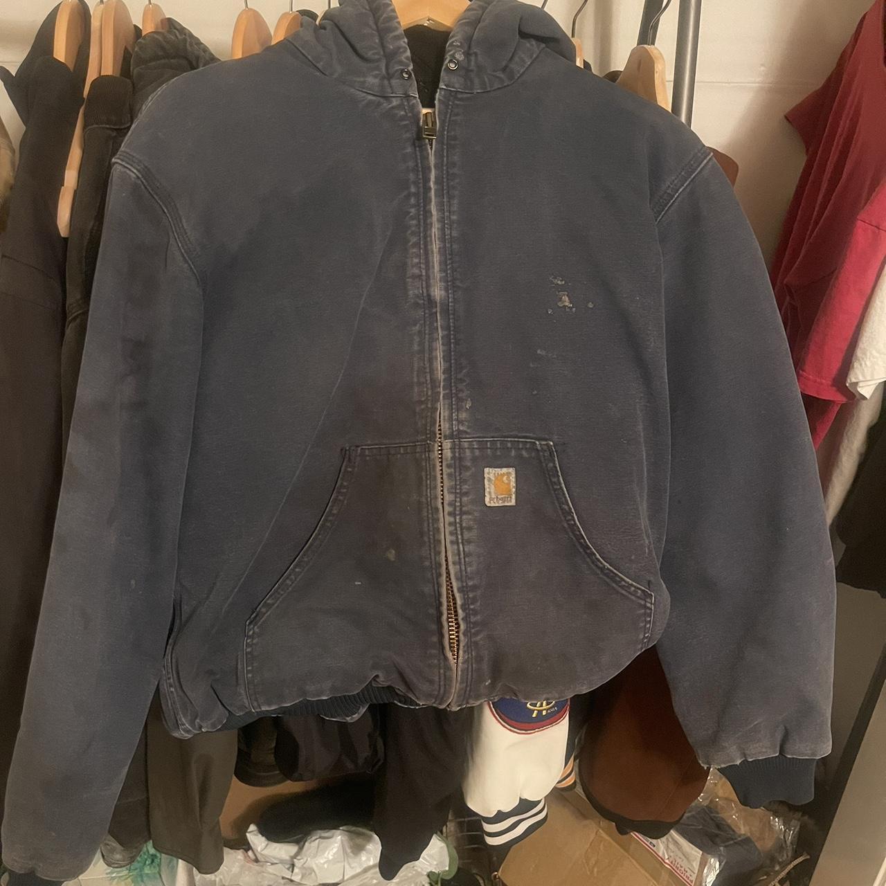 Vintage carhartt j130 jacket Size M paypal preferred. Depop
