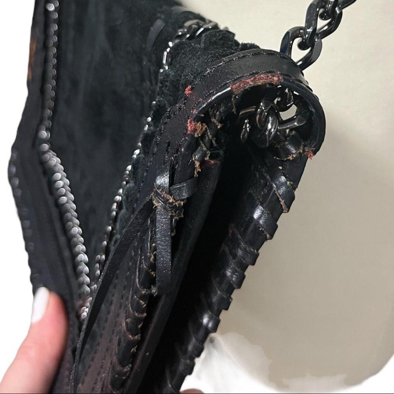 Zara crossbody bag features chain strap in genuine Depop