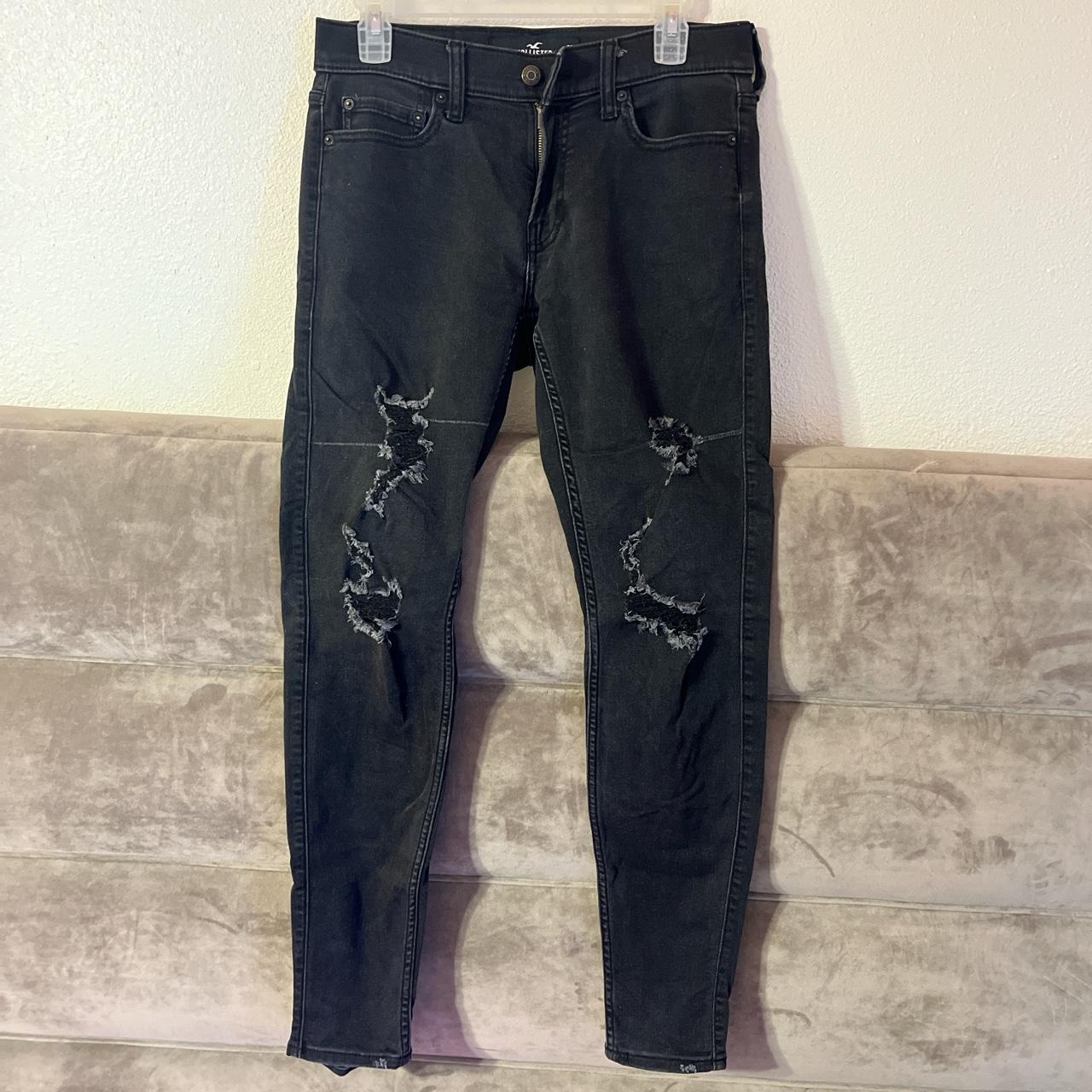 Hollister Co. Men's Black Jeans | Depop