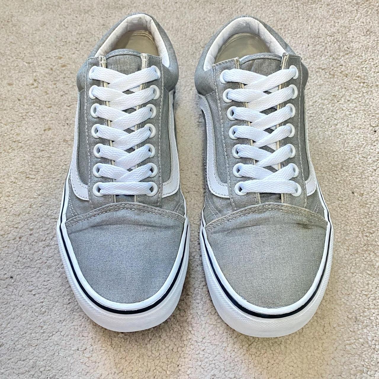 Vans Old Skool Grey Womens UK Size 6 There’s a few... - Depop