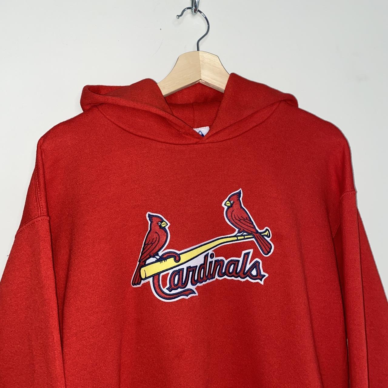 Vintage St. Louis Cardinals Hoodie The hoodie is in - Depop