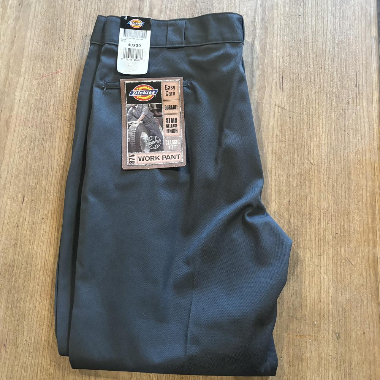 Dickies for women Size 8 R Washed black work pants - Depop