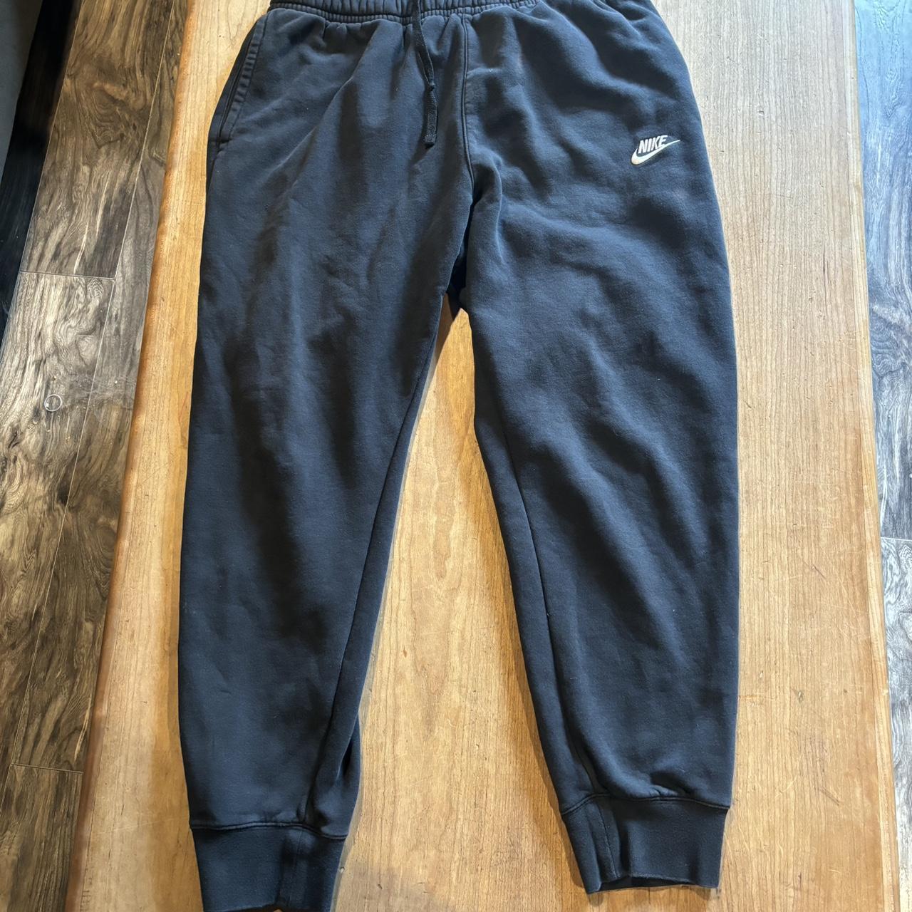 mens black nike jogging suit