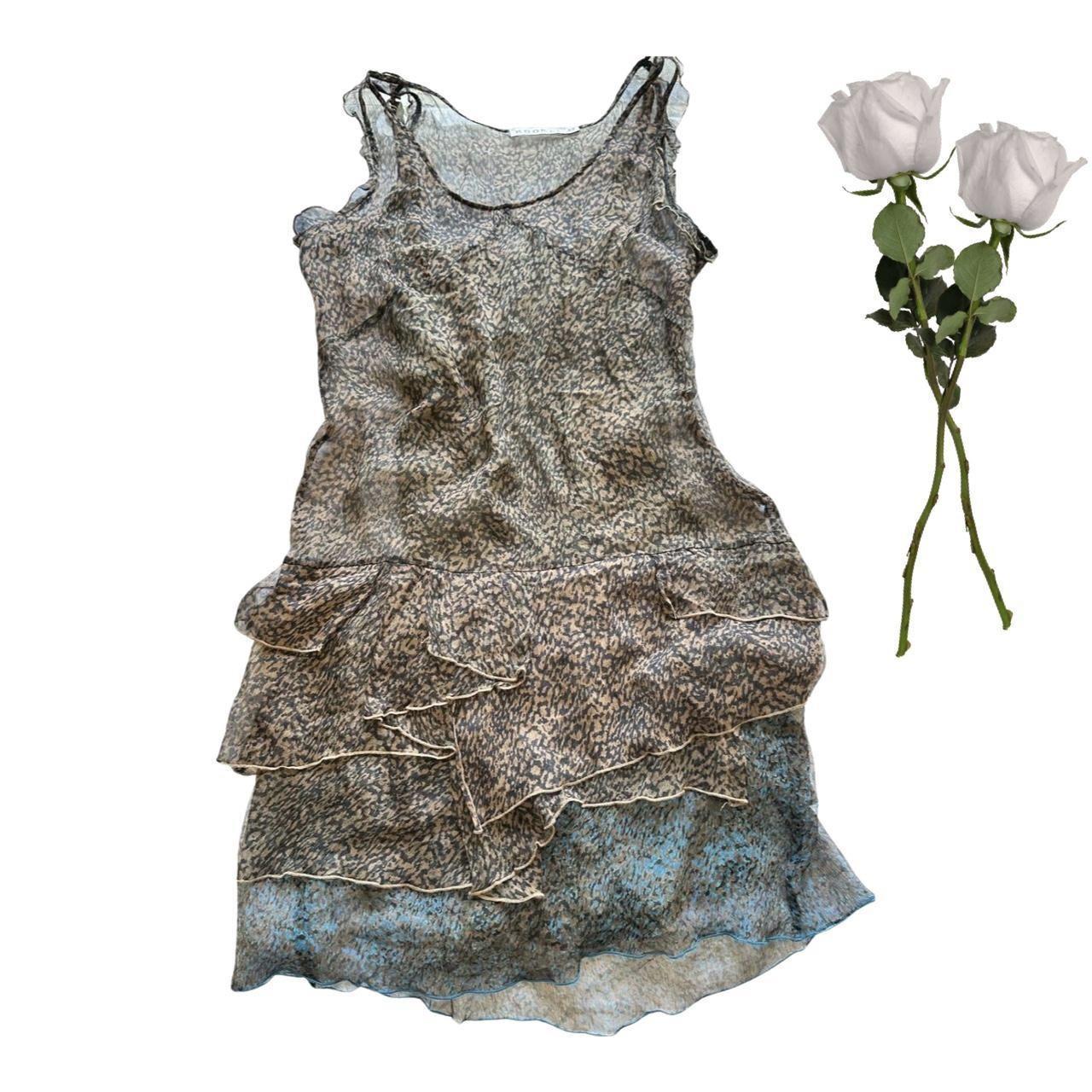 Y2K Kookai Silk Fairy Dress 🤍 Vintage late 90s -... - Depop