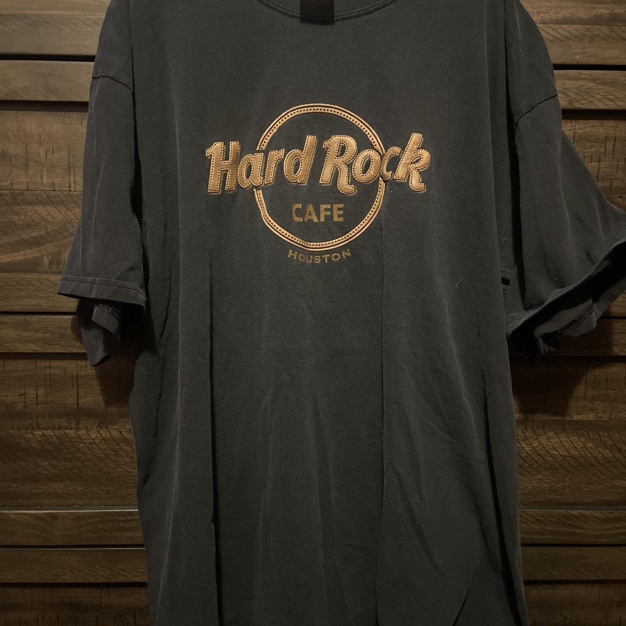 Vintage Hard Rock Cafe Houston T-Shirt , Embroidered...