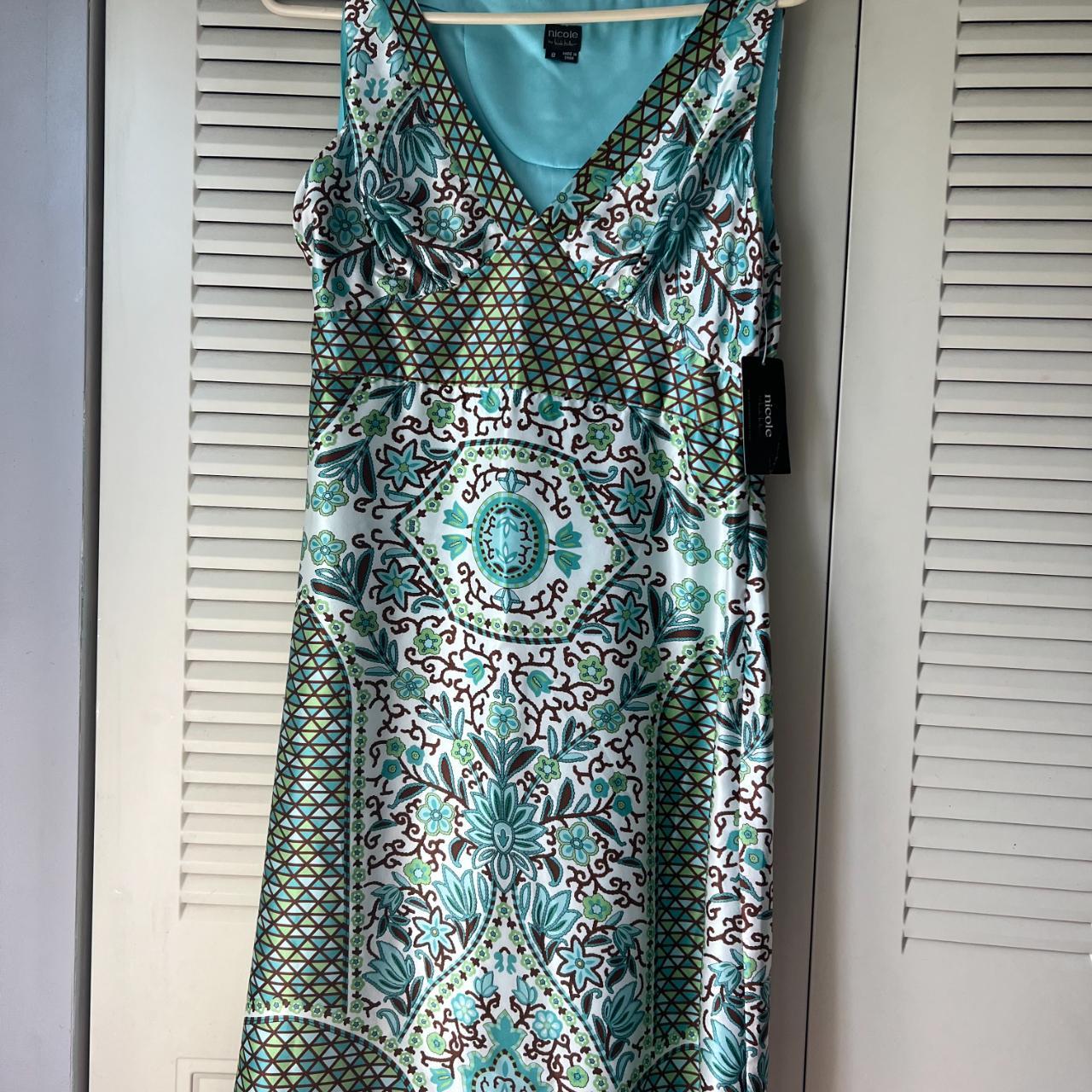 Nicole Miller Women's Multi Dress | Depop