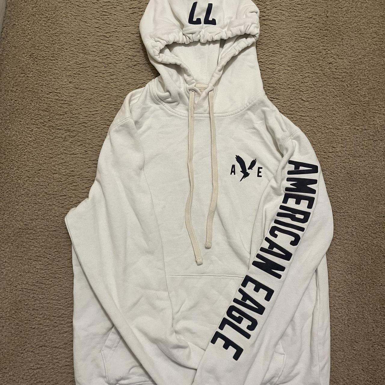 American eagle best sale hoodie white