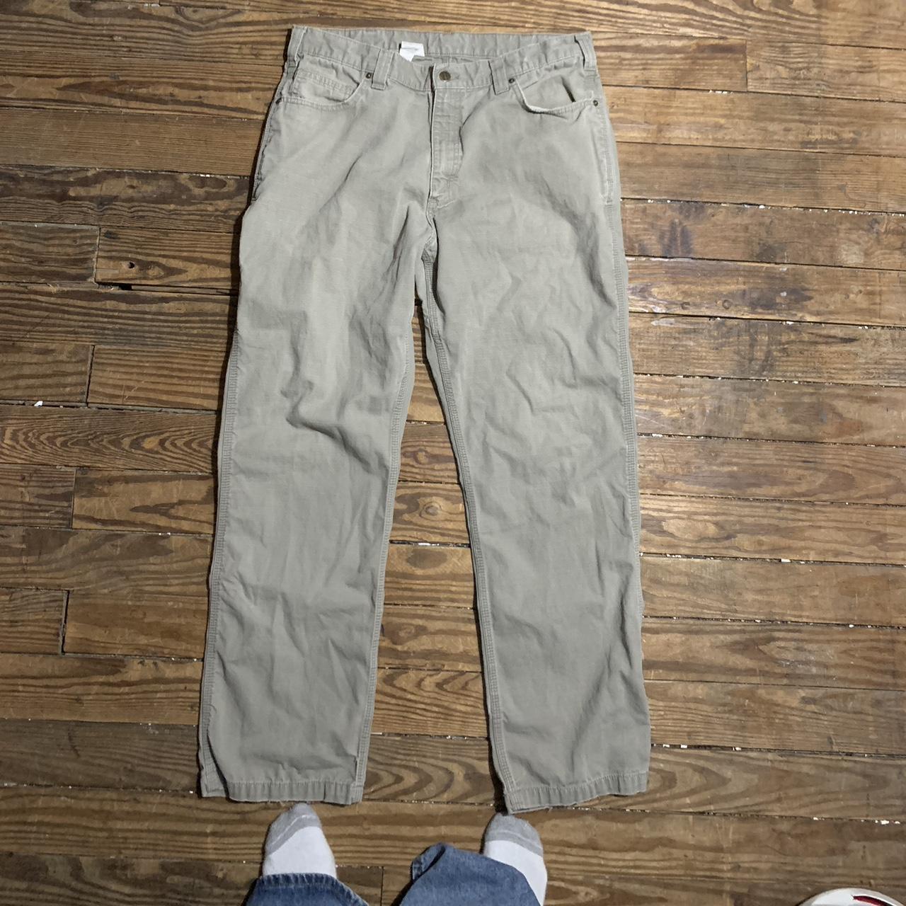 Rewashed Carhartt pants Size 36 x 32 ! Ships out... - Depop