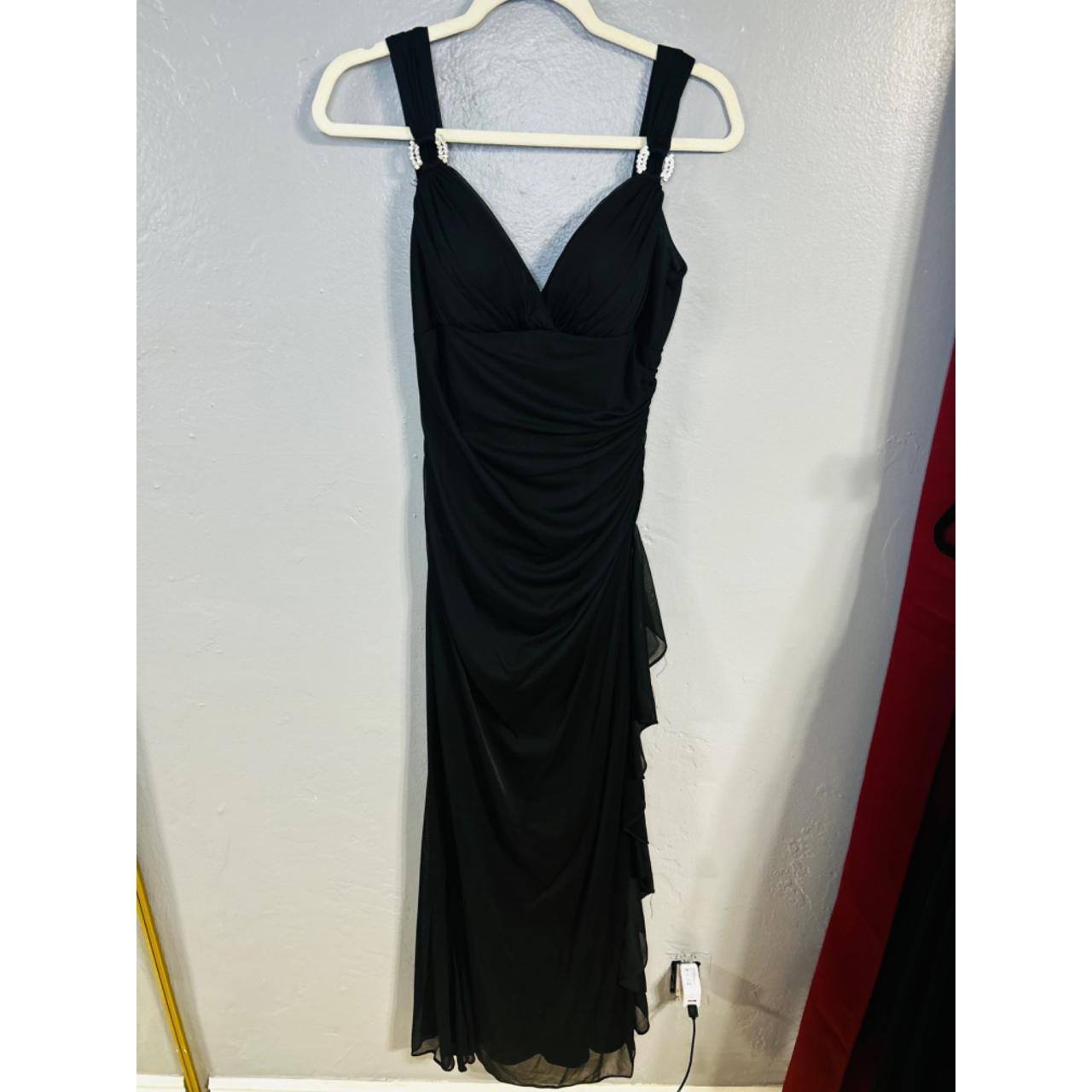 Betsy Adams Black Dress Size 10 Beautiful dress... - Depop
