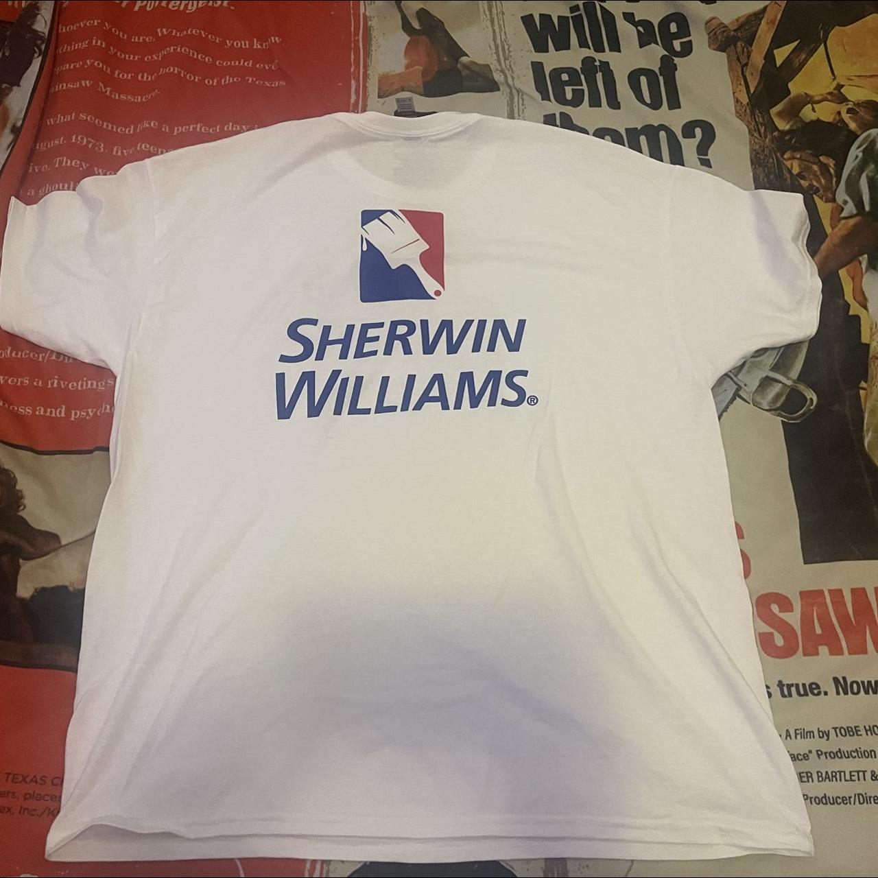 Extra Large Sherwin Williams t shirt #Vintage... - Depop