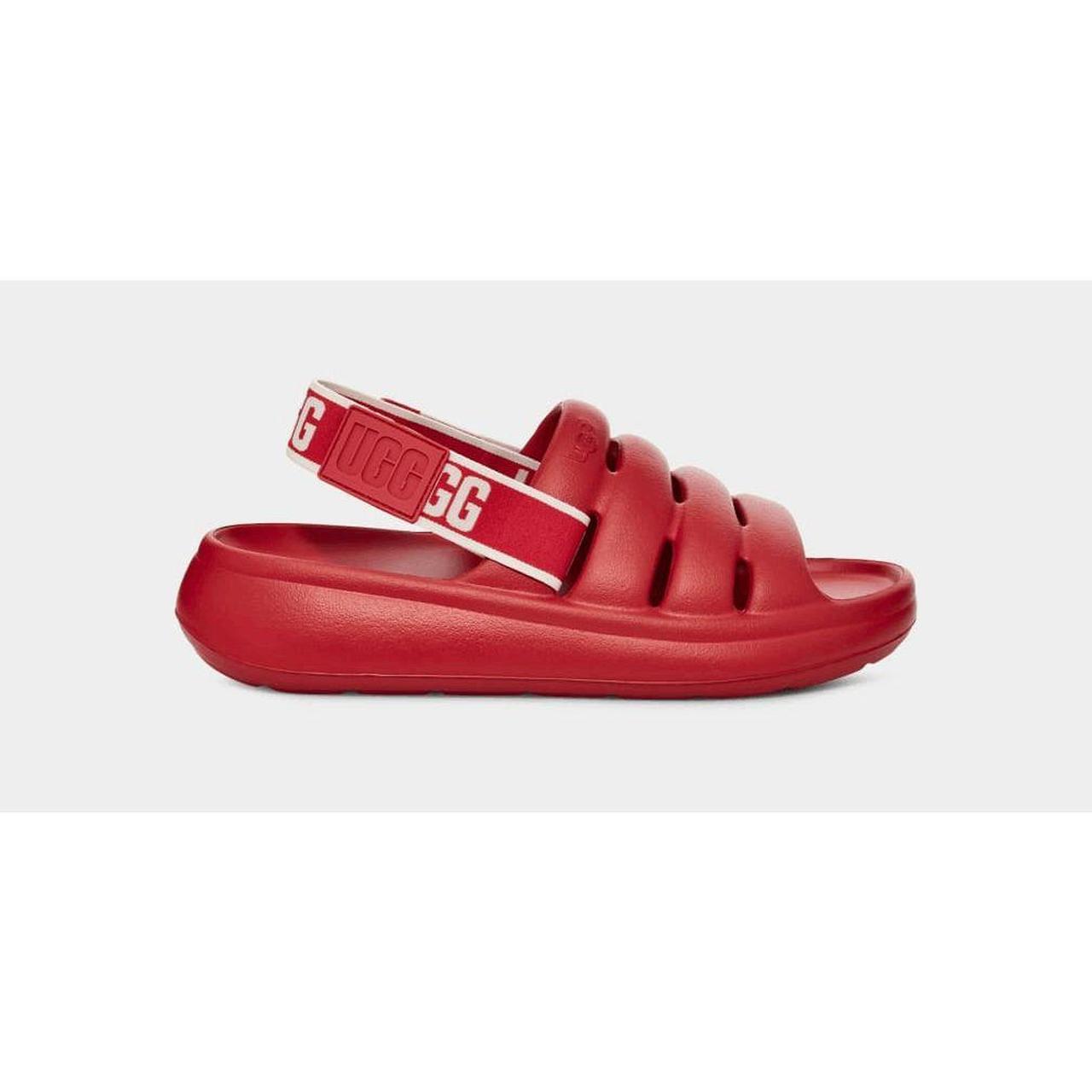 Ugg best sale red sandals