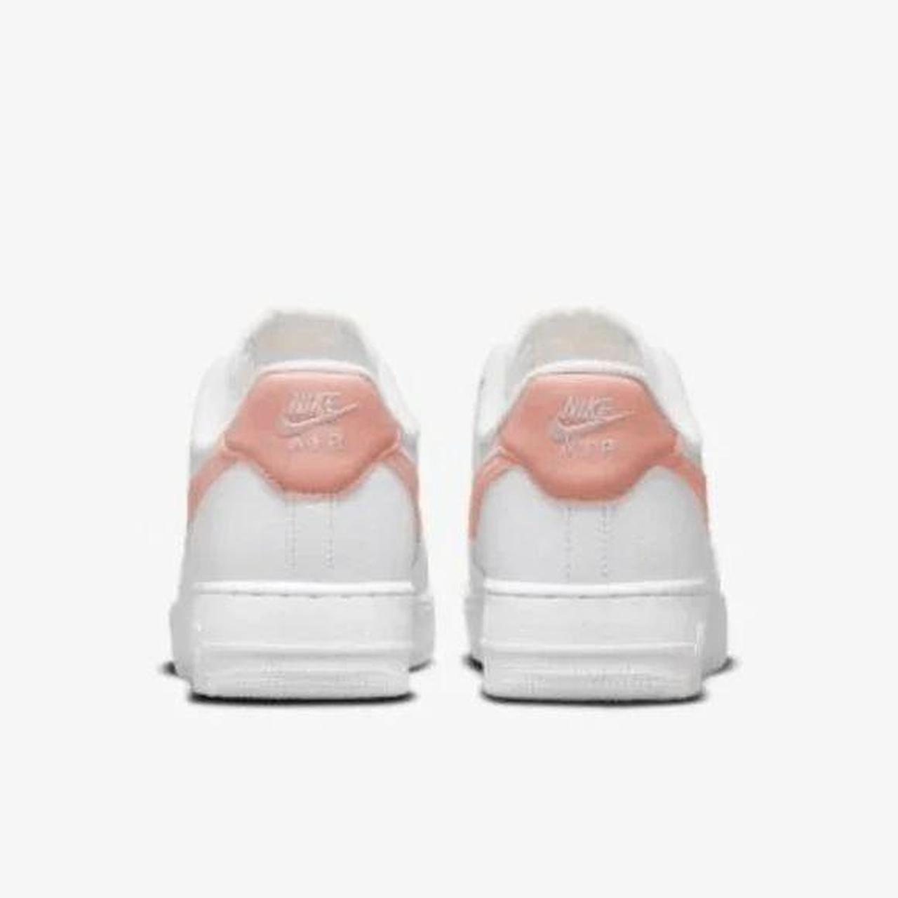 Nike air force 1 07 outlet trainers white oracle pink white