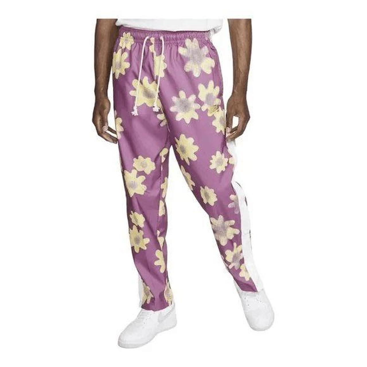 Mens nike clearance floral tracksuit