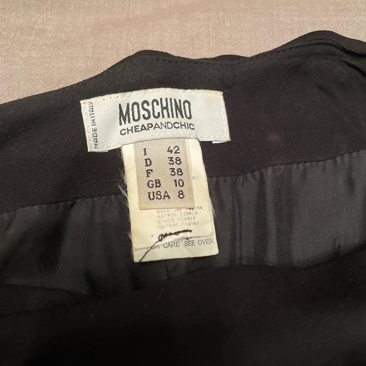 Moschino Cheap & Chic Women's Black Skirt (2)