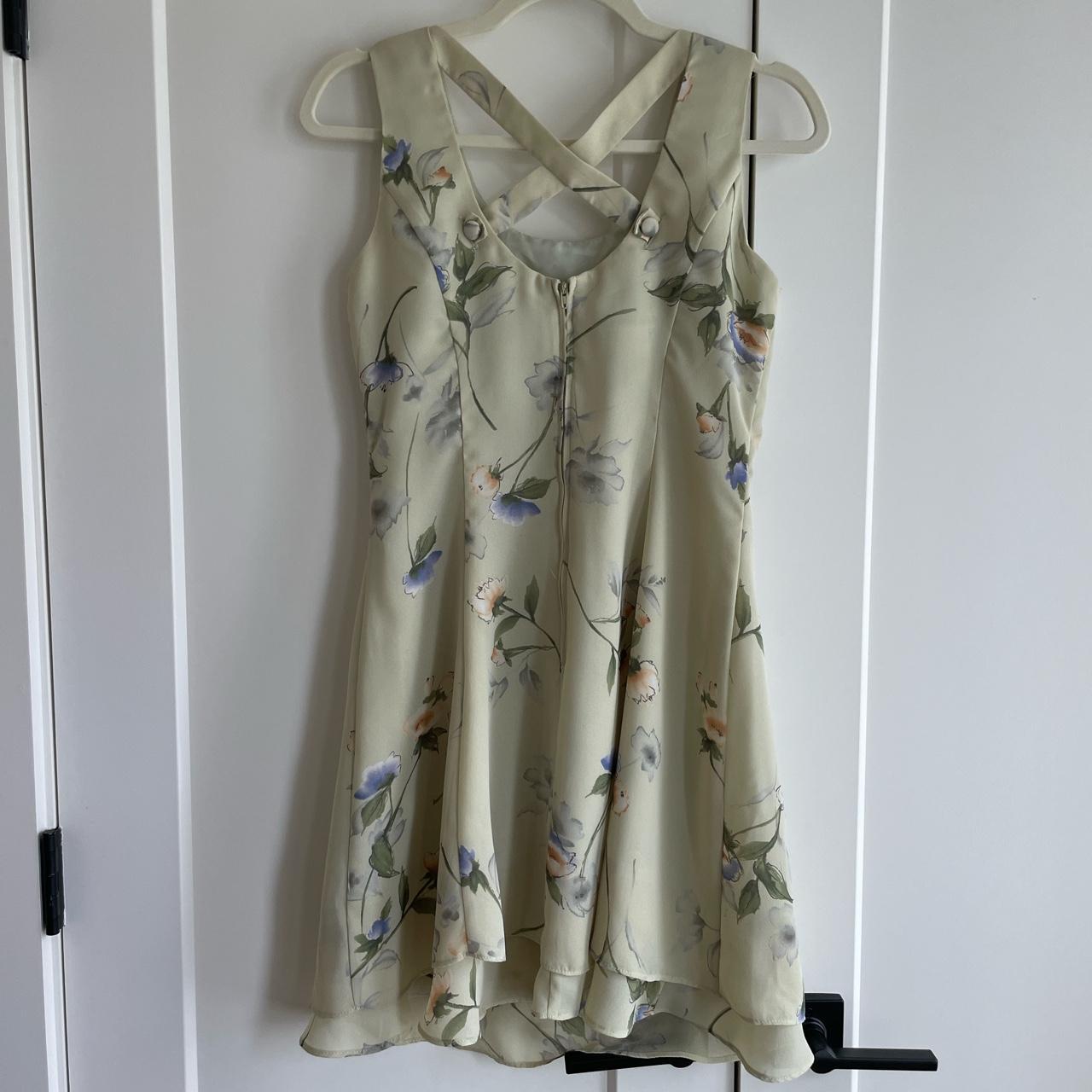 dress barn early 00s mini dress - Depop