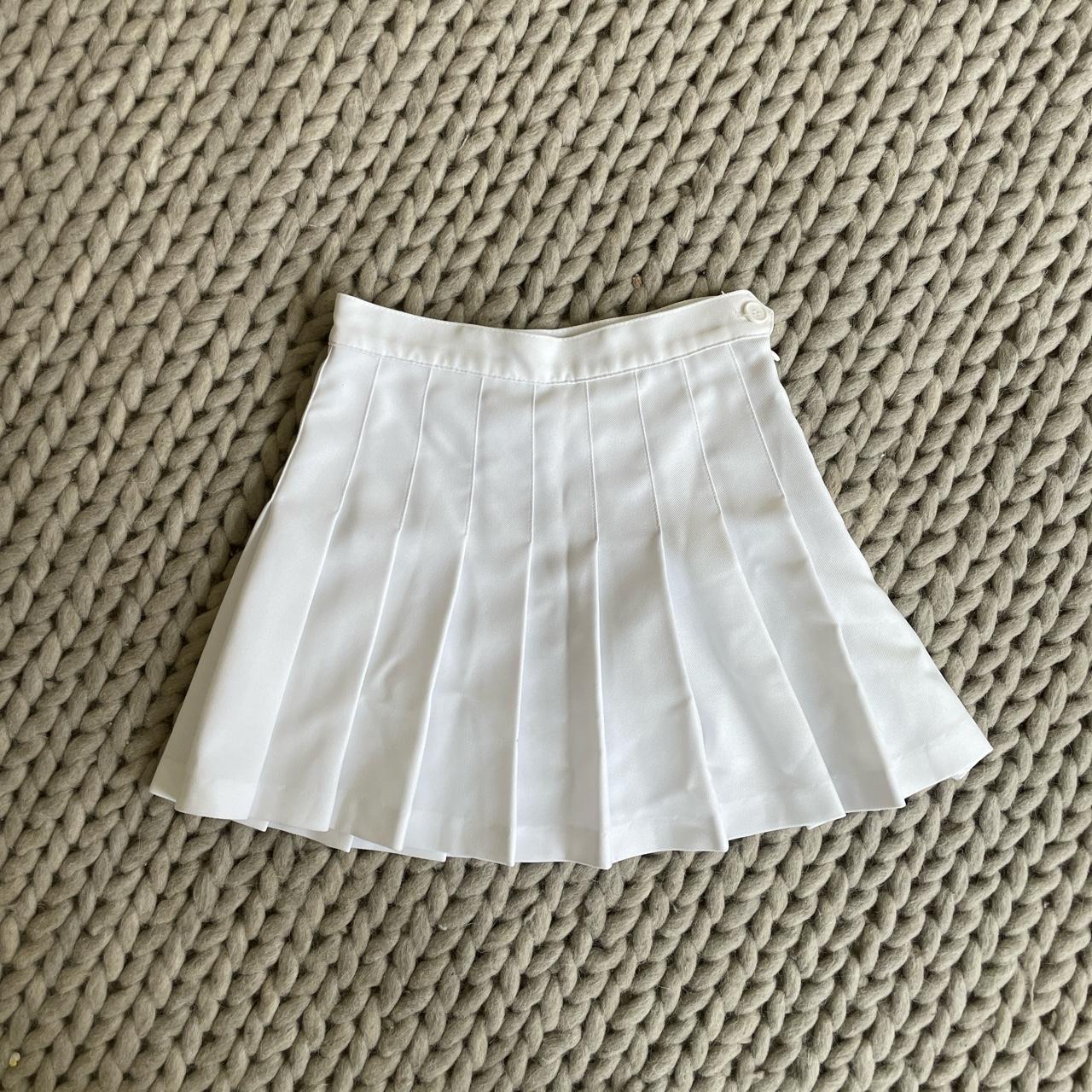 american apparel pleated skirt - small stain see photos - Depop