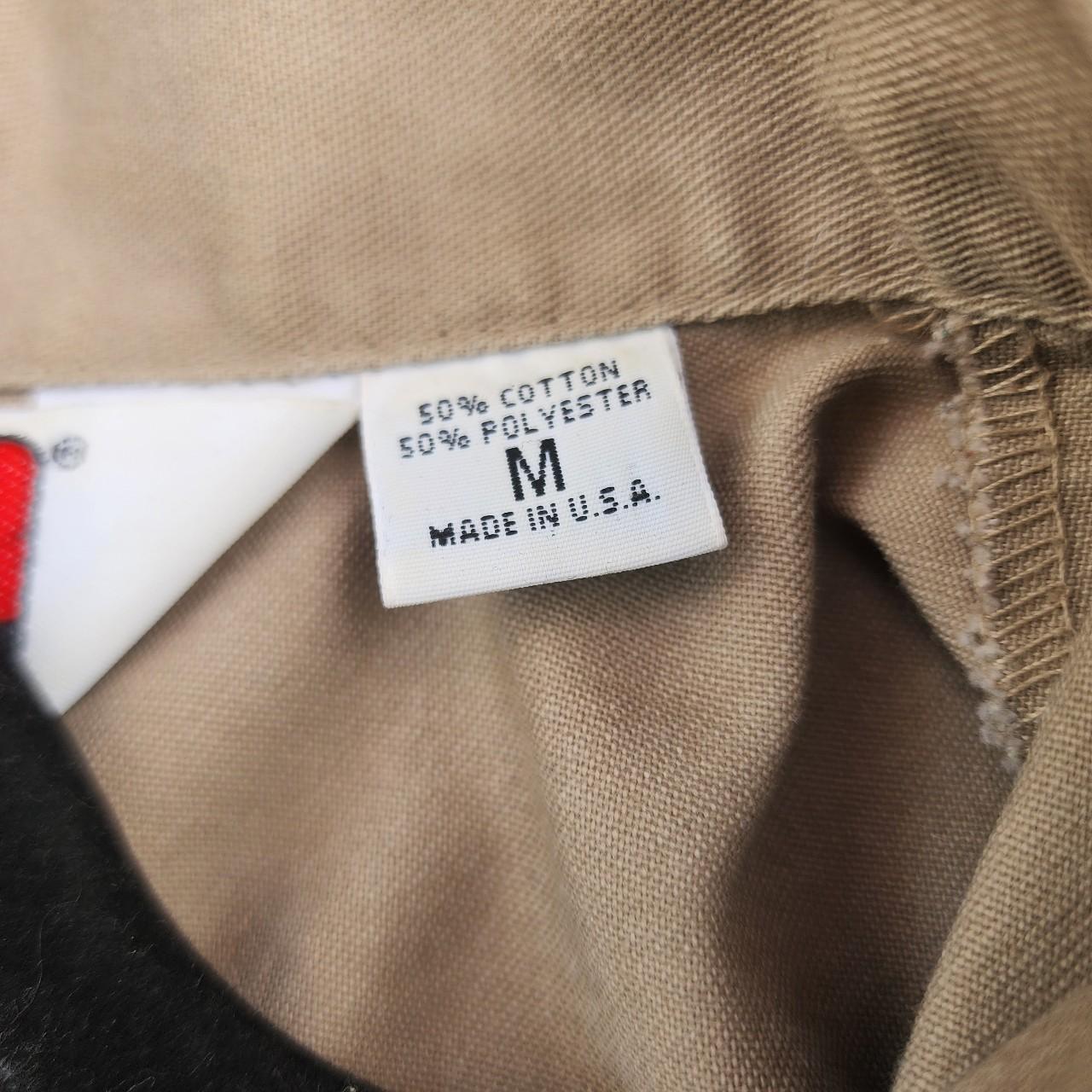 Vintage Ben Davis khaki color half zipper ATTENTION... - Depop