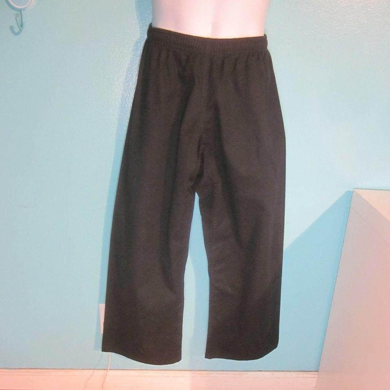 Century Black Martial Arts Pants Size 3 Cropped pant... - Depop