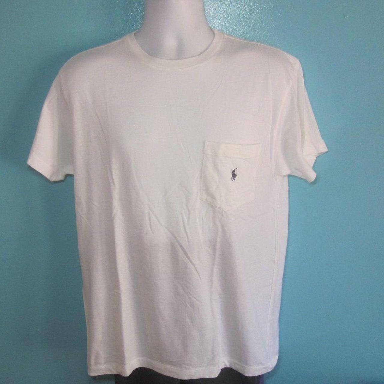 Polo Sport Ralph Lauren Vintage 90's White Tee L... - Depop