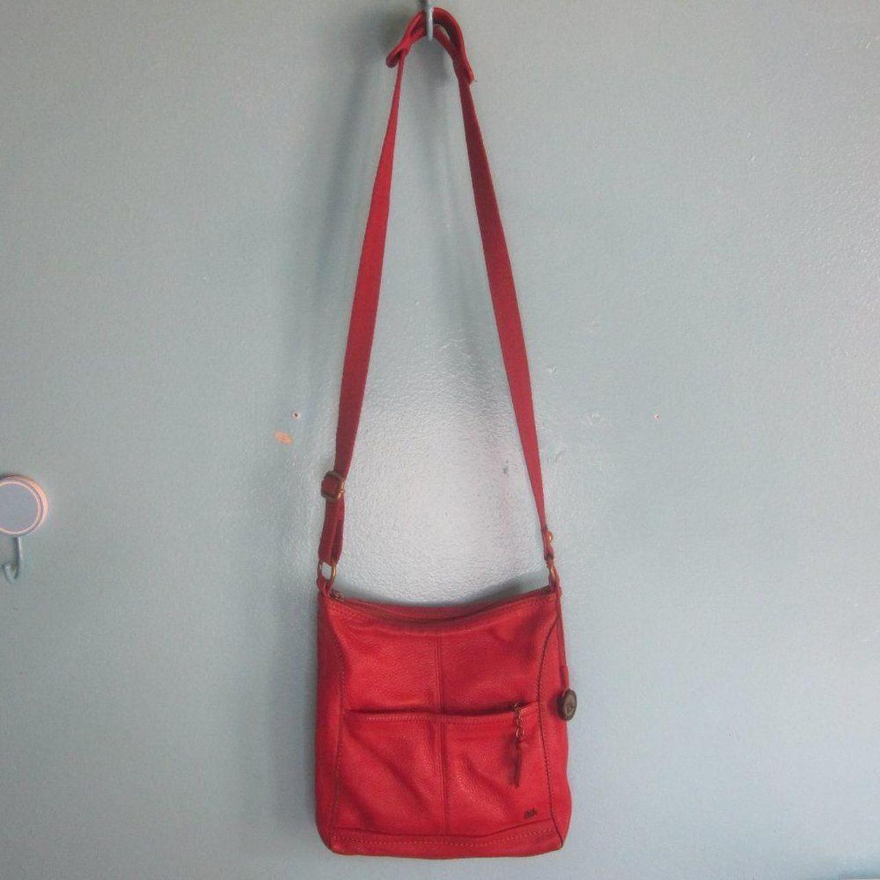 Red on sale sak purse