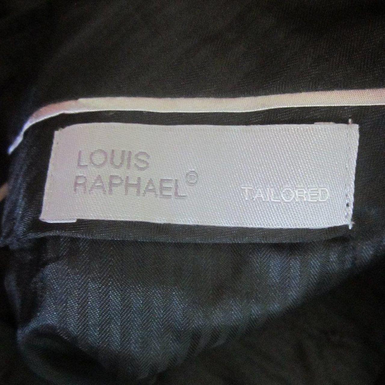 Men's Tailored Louis Raphael Grey Dress Pants Size: - Depop