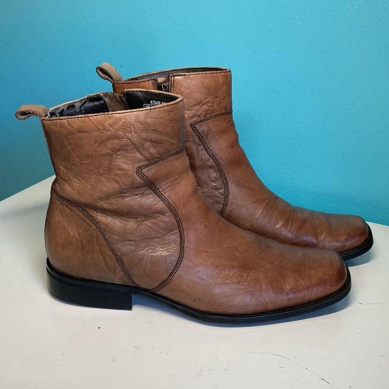 Rockport zip deals up boots