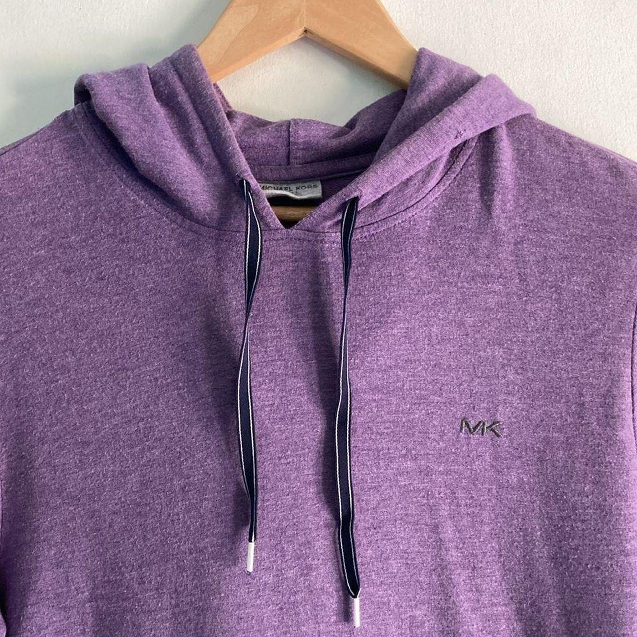 Michael kors hoodie purple on sale