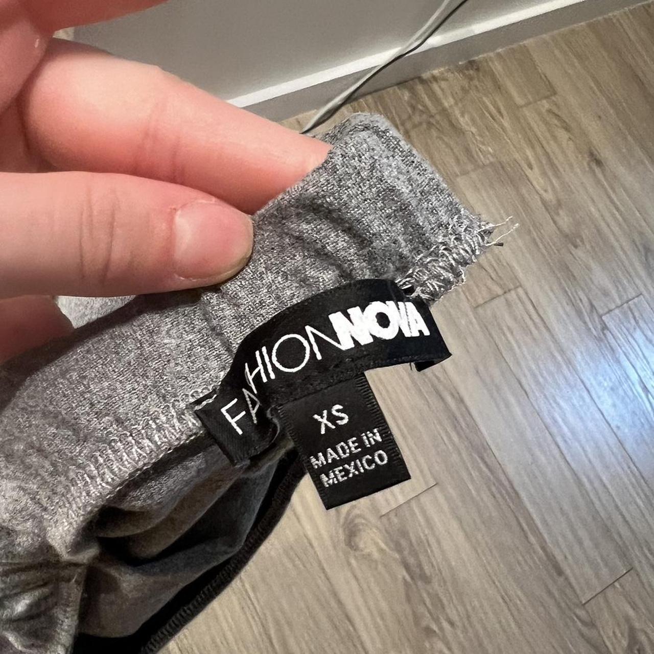 Fashion Nova Grey Romper Xs But It Fits Like Depop fashion-nova-grey-romper-xs-but-it-fits-like-depop