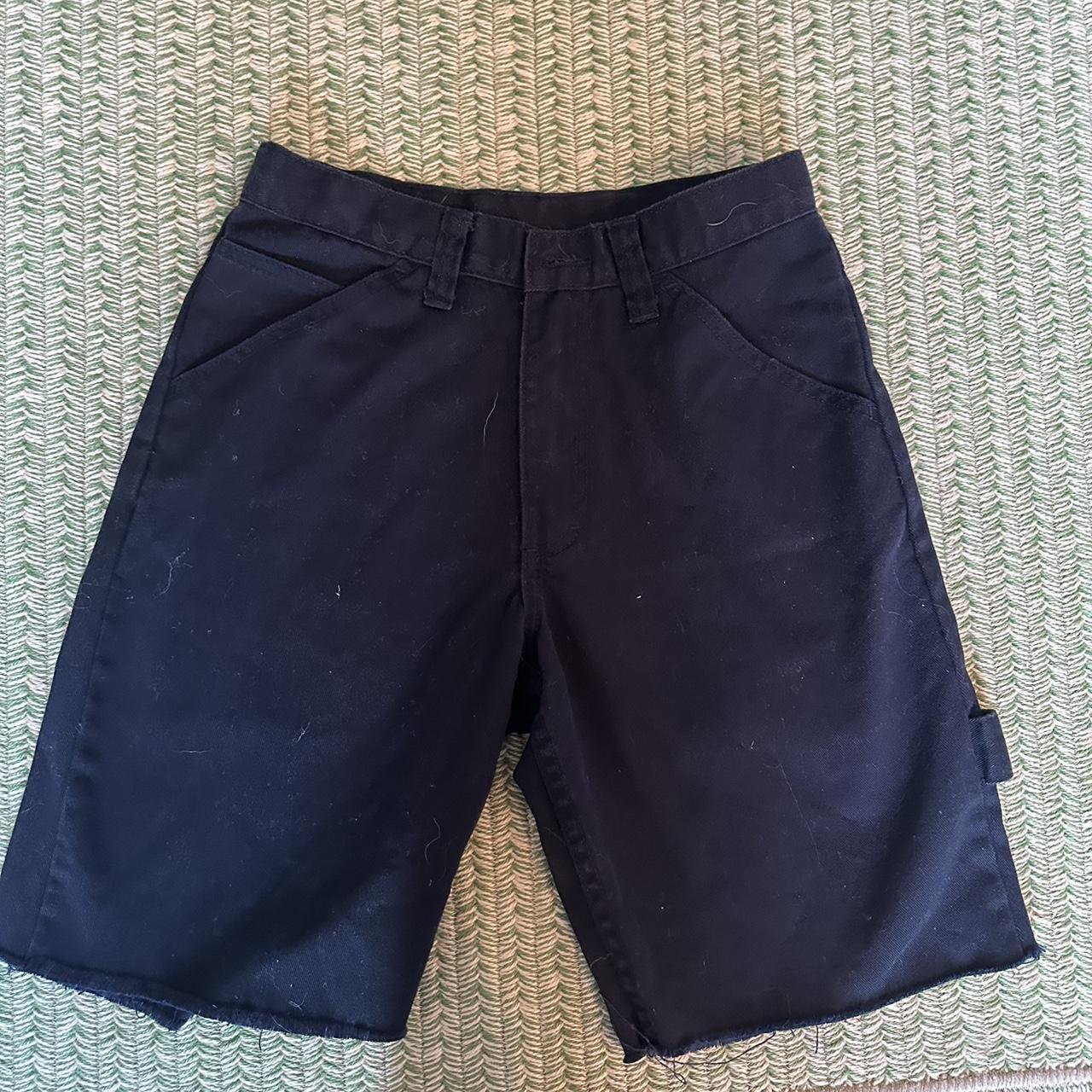 Brandy Melville Women's Navy Shorts 