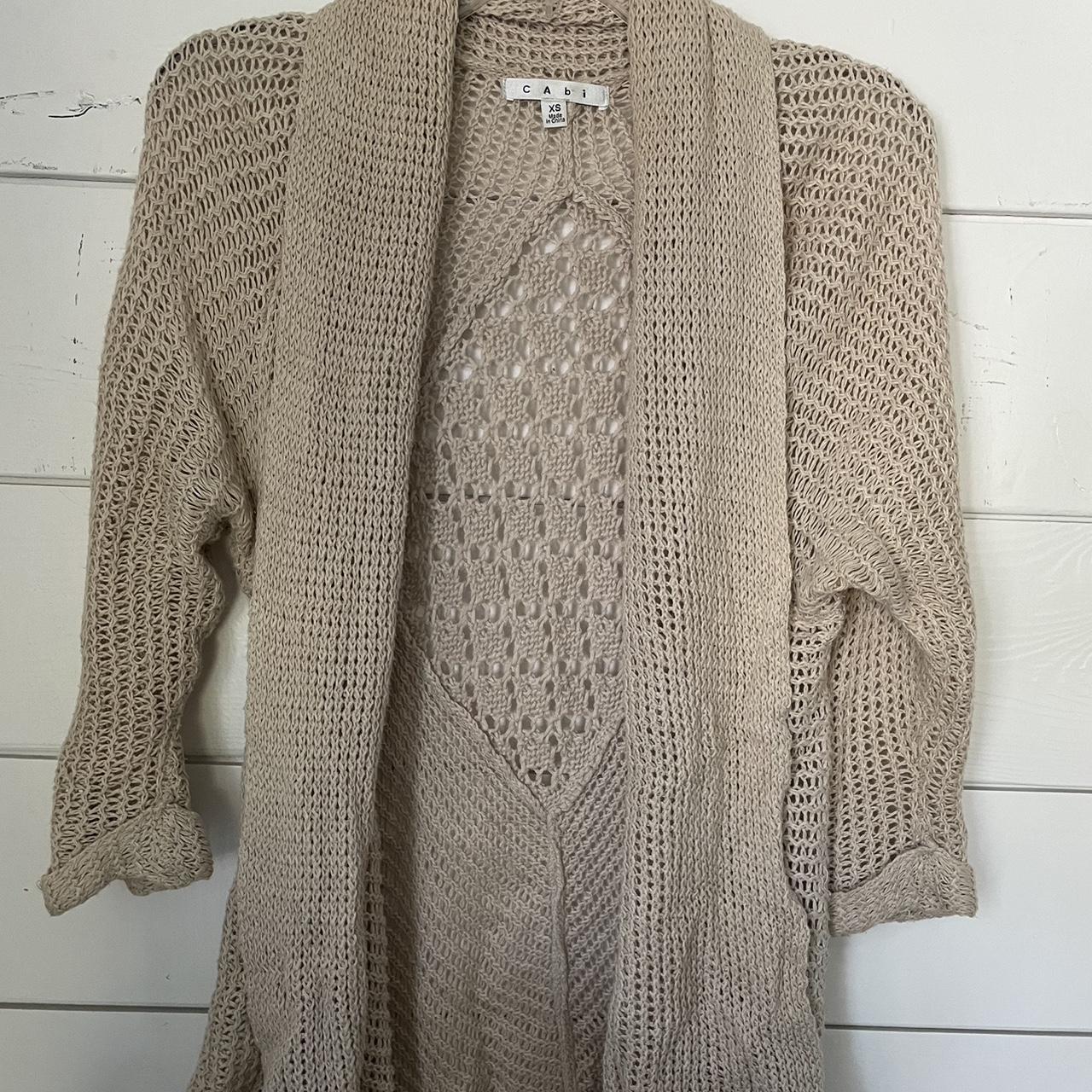 CAbi Knit Sweater Cardigan Absolutely stunning... - Depop