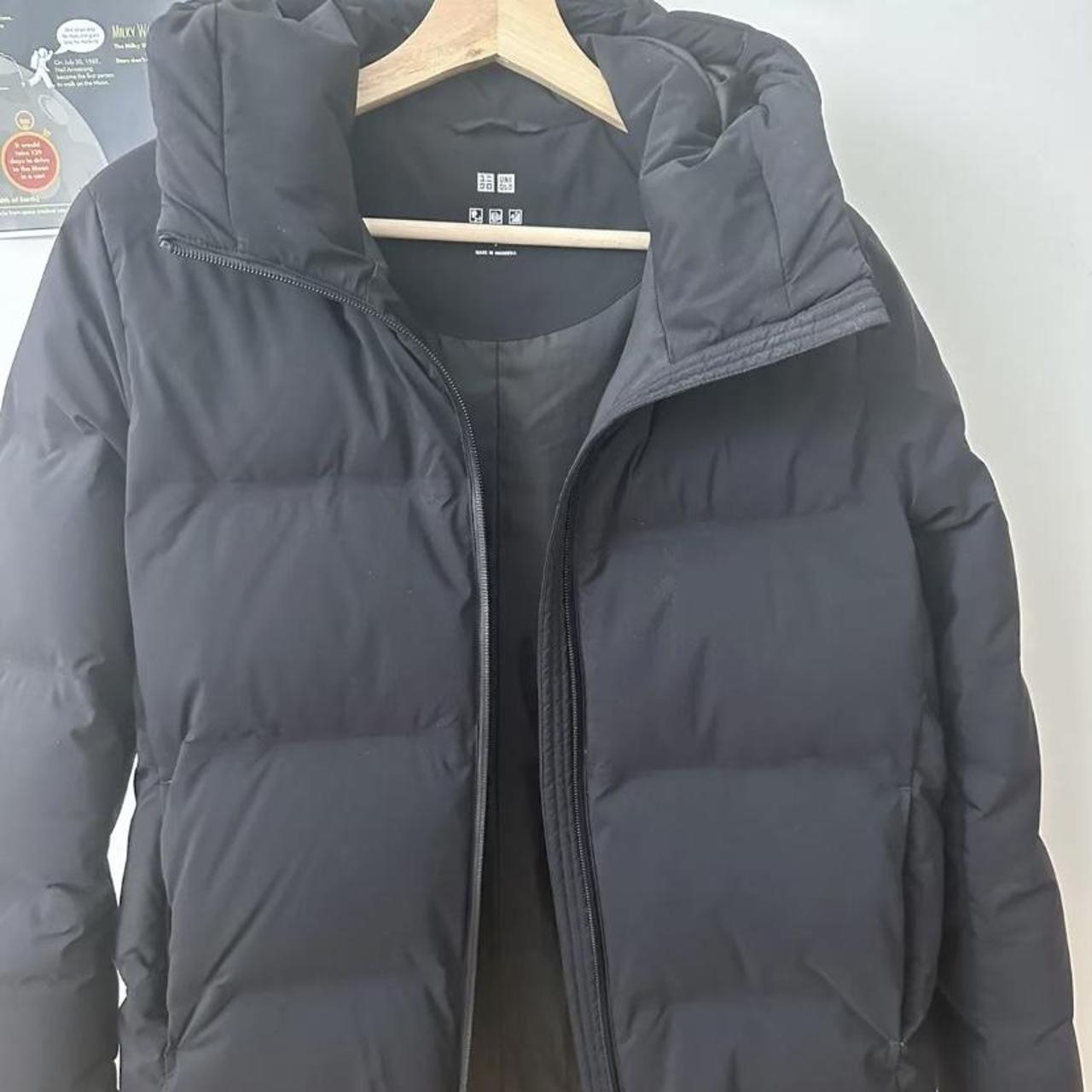 Uniqlo Puffer Coat Seamless Down... - Depop