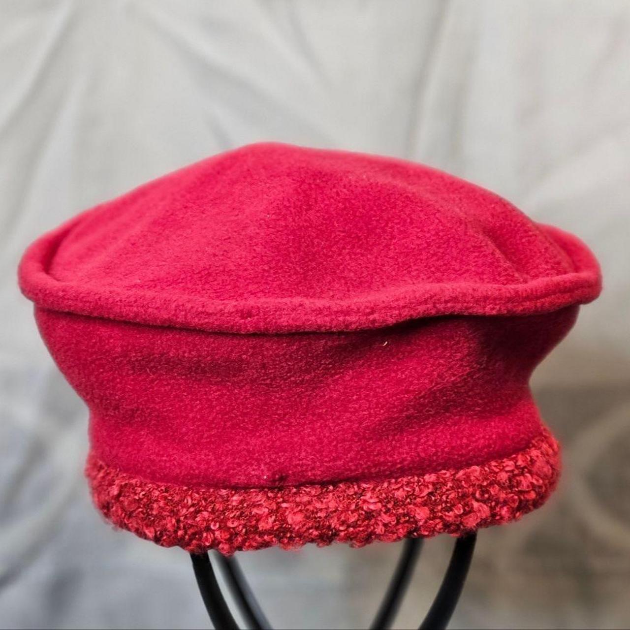 Source Unknown Women's Berets - Red/Black – Genev… - image 1