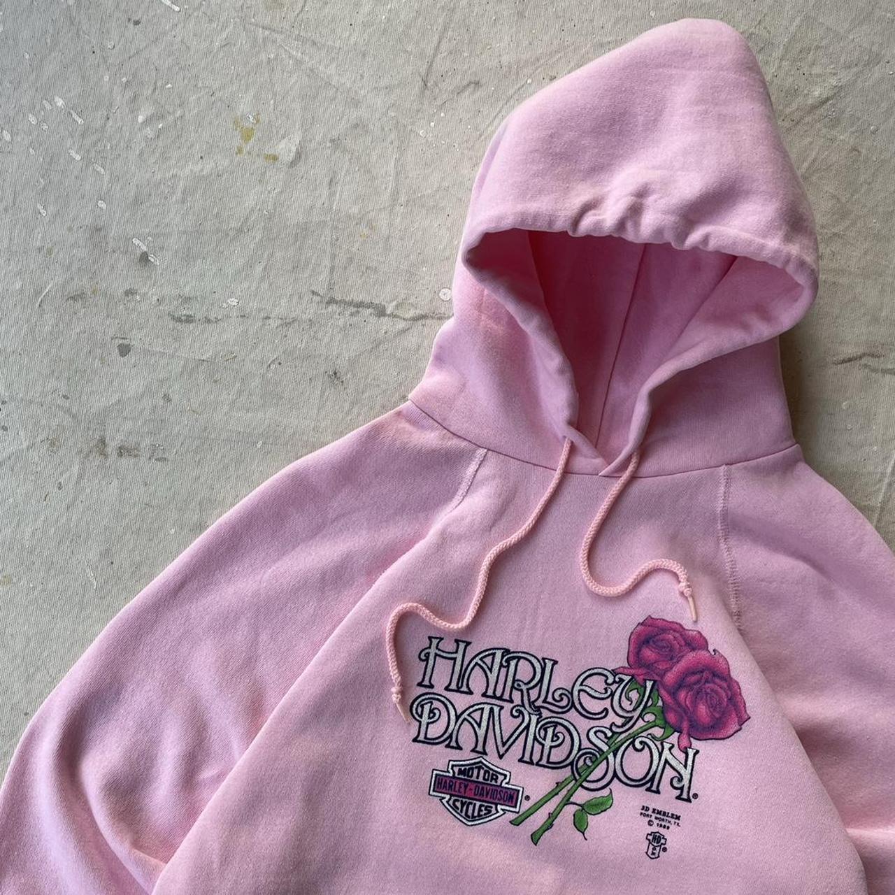 Pink harley hot sale davidson hoodie