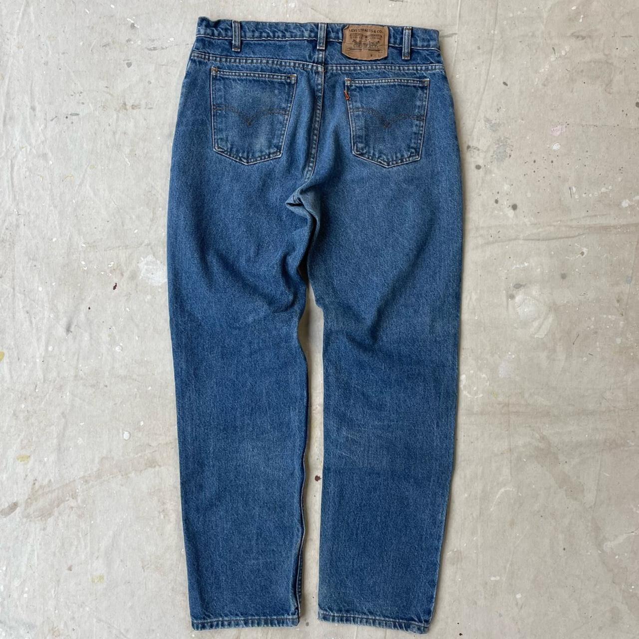 Levi's 506 Orange Tab Jeans—[34x32]