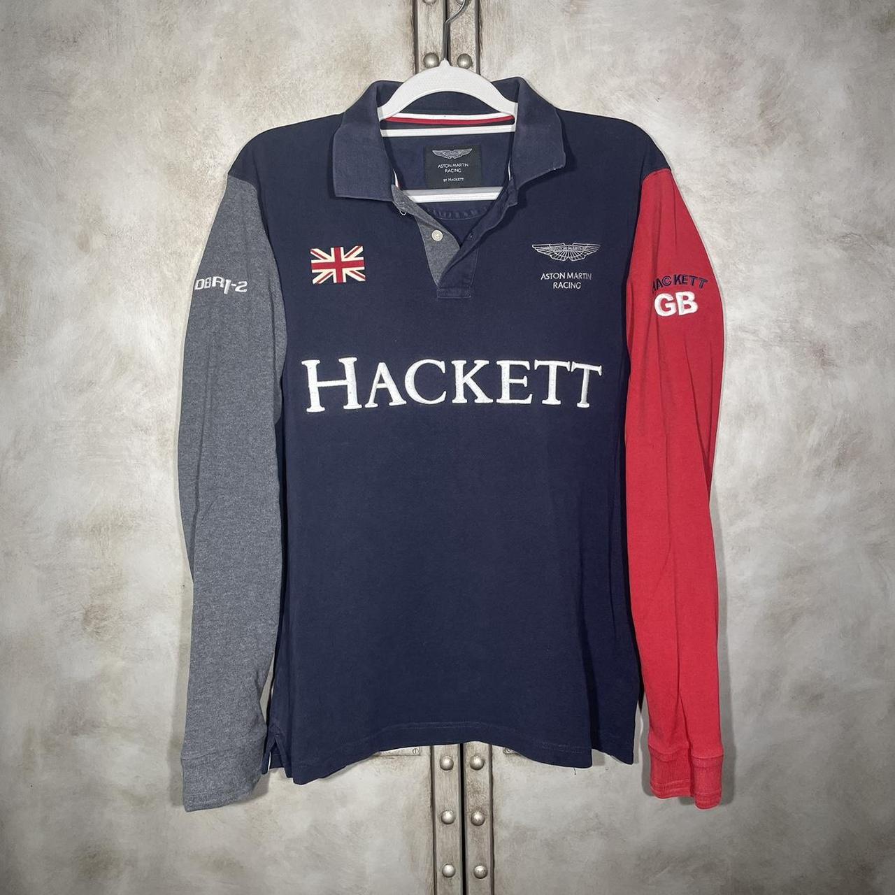 Hackett aston outlet martin rugby shirt