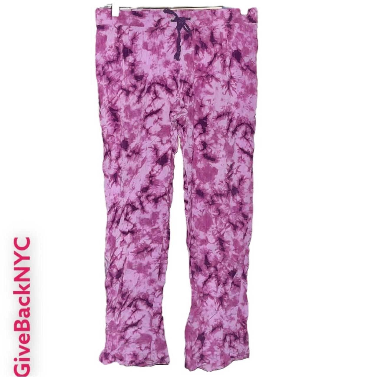 PJ Salvage Women's Pink and Purple Pajamas | Depop