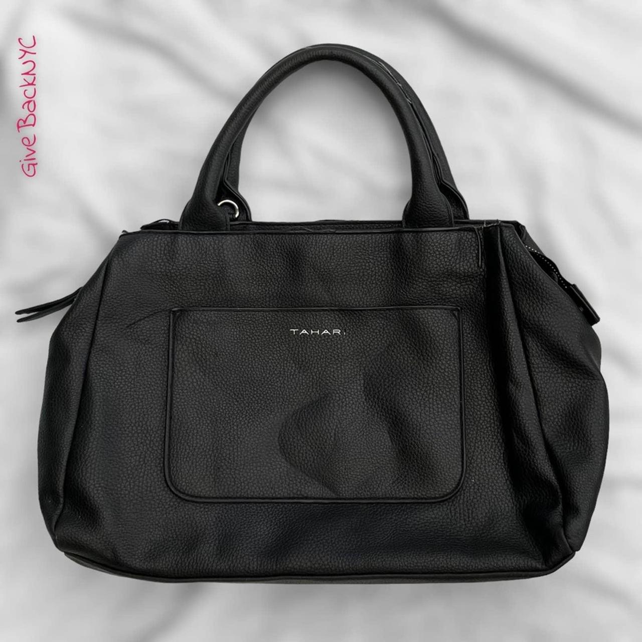 New Tahari hot Black Satchel Handbag