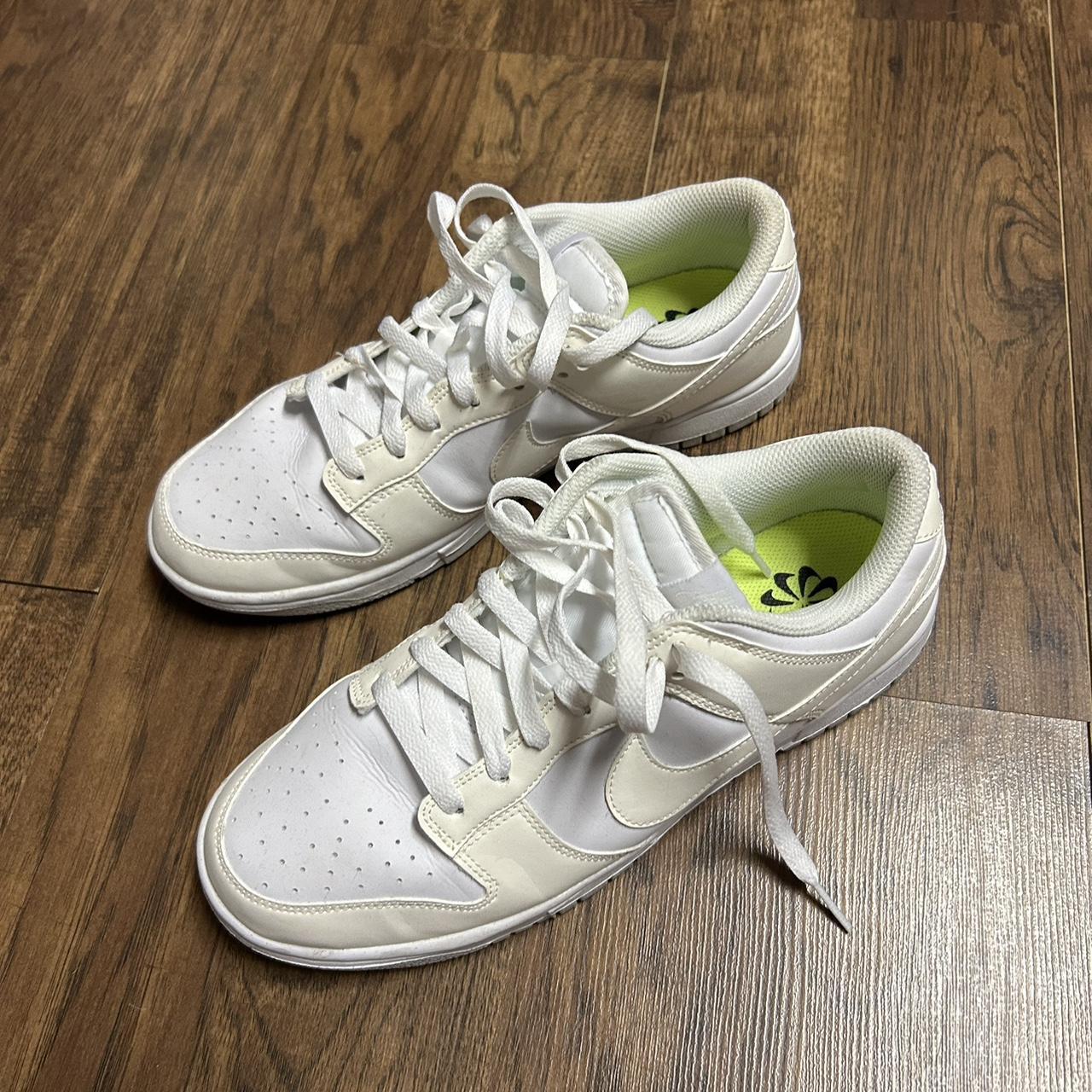 dunk lows all white