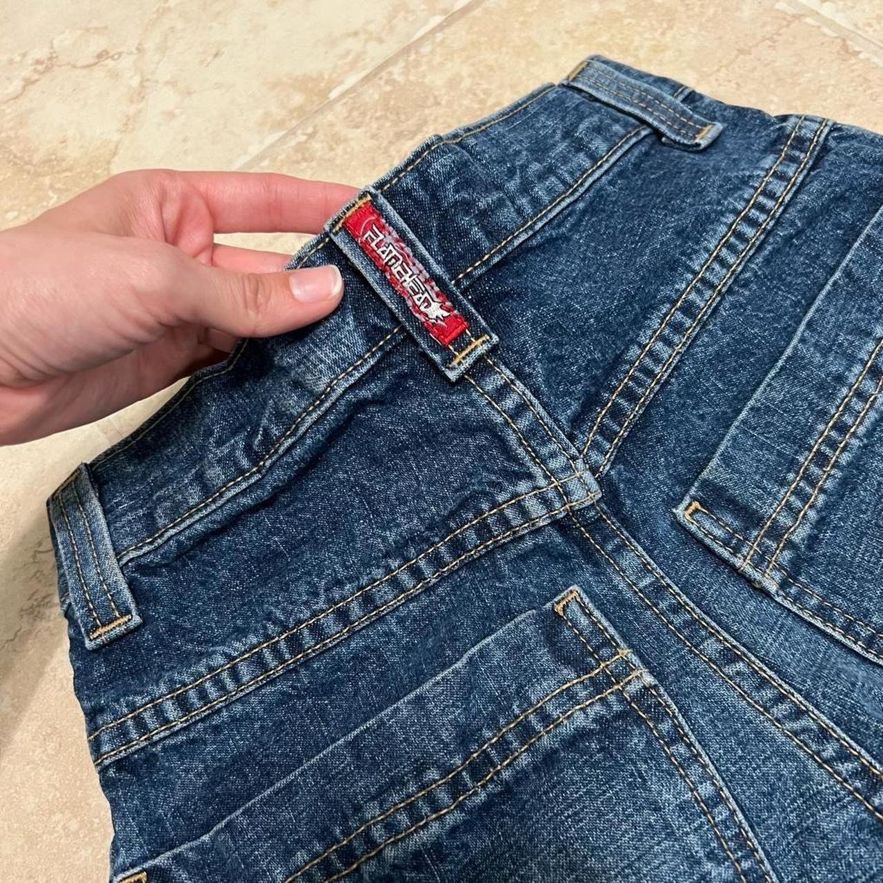 Vintage JNCO Flamehead Jeans Size 8 As seen in... Depop