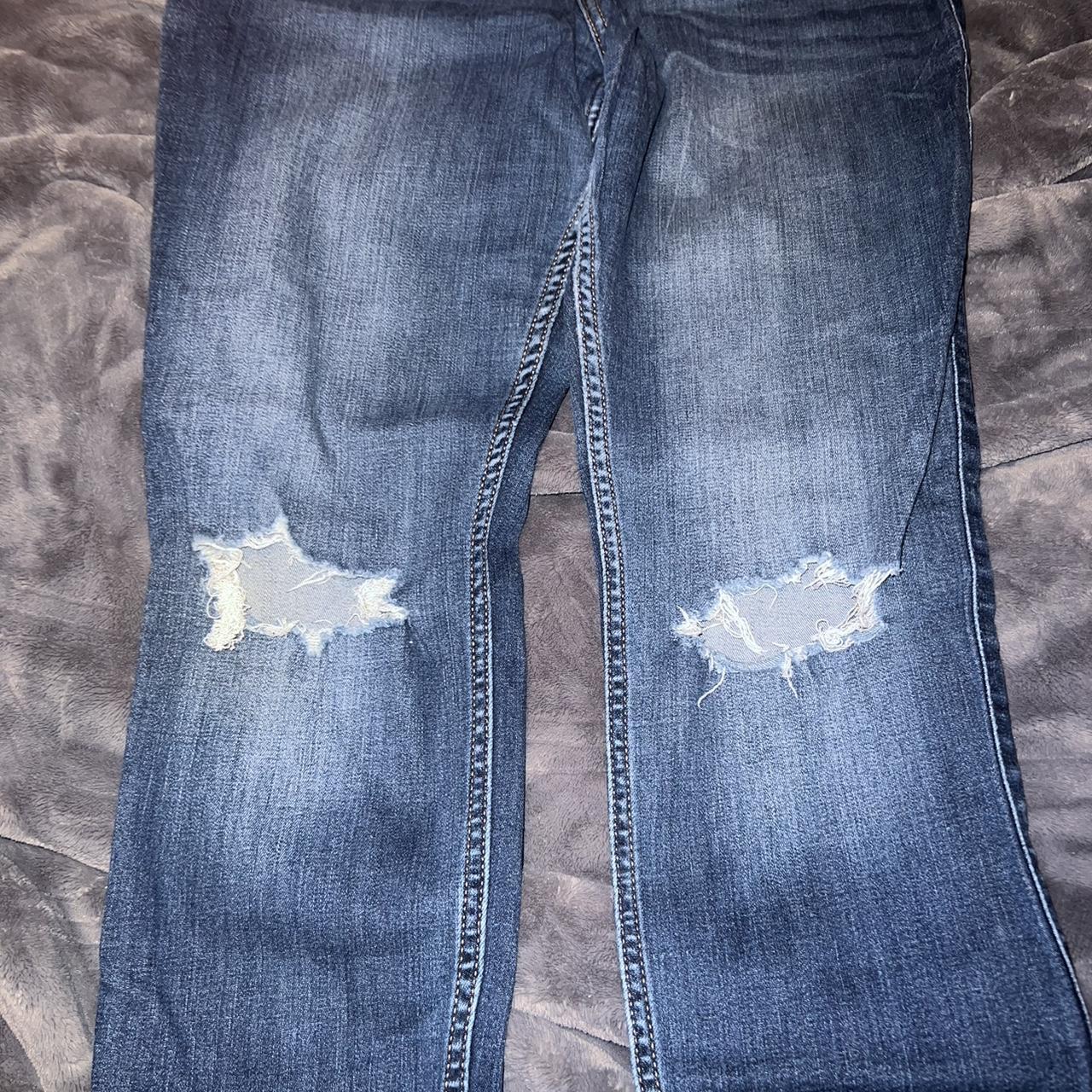 Hollister jeans High rise super skinny. SIZE Depop