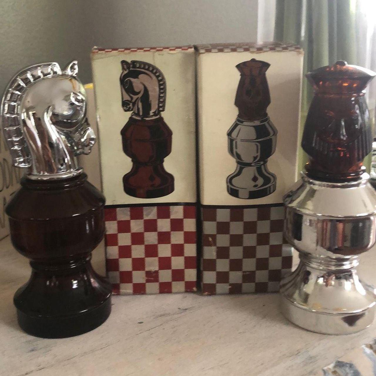 Vintage Avon 1970s 80s chess piece, cologne and... Depop