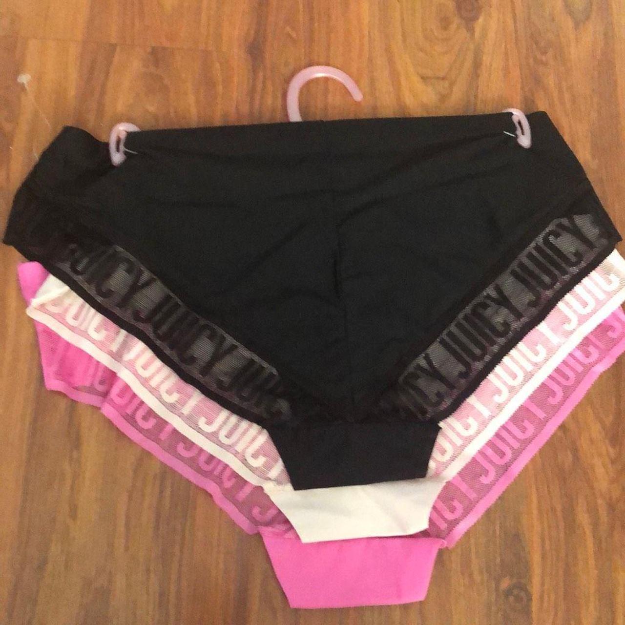 NWT Juicy couture 3 silky No panty lines cheeky pack - Depop